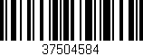 Código de barras (EAN, GTIN, SKU, ISBN): '37504584'