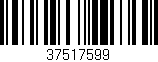 Código de barras (EAN, GTIN, SKU, ISBN): '37517599'