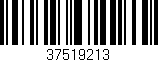 Código de barras (EAN, GTIN, SKU, ISBN): '37519213'