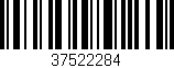 Código de barras (EAN, GTIN, SKU, ISBN): '37522284'