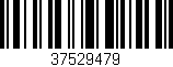 Código de barras (EAN, GTIN, SKU, ISBN): '37529479'