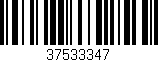 Código de barras (EAN, GTIN, SKU, ISBN): '37533347'