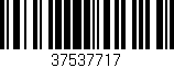 Código de barras (EAN, GTIN, SKU, ISBN): '37537717'