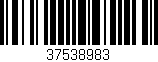 Código de barras (EAN, GTIN, SKU, ISBN): '37538983'