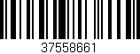 Código de barras (EAN, GTIN, SKU, ISBN): '37558661'