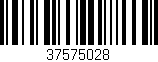 Código de barras (EAN, GTIN, SKU, ISBN): '37575028'