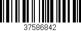 Código de barras (EAN, GTIN, SKU, ISBN): '37586842'