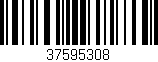 Código de barras (EAN, GTIN, SKU, ISBN): '37595308'