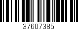 Código de barras (EAN, GTIN, SKU, ISBN): '37607385'