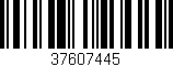 Código de barras (EAN, GTIN, SKU, ISBN): '37607445'