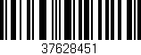 Código de barras (EAN, GTIN, SKU, ISBN): '37628451'