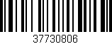 Código de barras (EAN, GTIN, SKU, ISBN): '37730806'