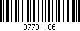 Código de barras (EAN, GTIN, SKU, ISBN): '37731106'