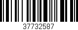 Código de barras (EAN, GTIN, SKU, ISBN): '37732587'