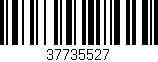 Código de barras (EAN, GTIN, SKU, ISBN): '37735527'