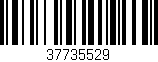 Código de barras (EAN, GTIN, SKU, ISBN): '37735529'