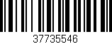 Código de barras (EAN, GTIN, SKU, ISBN): '37735546'