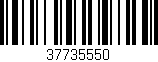 Código de barras (EAN, GTIN, SKU, ISBN): '37735550'