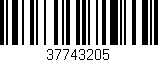 Código de barras (EAN, GTIN, SKU, ISBN): '37743205'