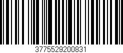 Código de barras (EAN, GTIN, SKU, ISBN): '3775529200831'