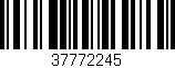 Código de barras (EAN, GTIN, SKU, ISBN): '37772245'
