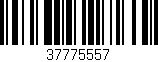 Código de barras (EAN, GTIN, SKU, ISBN): '37775557'