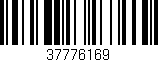 Código de barras (EAN, GTIN, SKU, ISBN): '37776169'