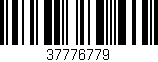 Código de barras (EAN, GTIN, SKU, ISBN): '37776779'