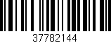 Código de barras (EAN, GTIN, SKU, ISBN): '37782144'