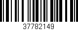 Código de barras (EAN, GTIN, SKU, ISBN): '37782149'