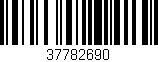 Código de barras (EAN, GTIN, SKU, ISBN): '37782690'