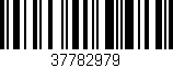 Código de barras (EAN, GTIN, SKU, ISBN): '37782979'
