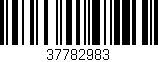 Código de barras (EAN, GTIN, SKU, ISBN): '37782983'