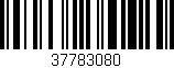 Código de barras (EAN, GTIN, SKU, ISBN): '37783080'
