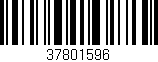 Código de barras (EAN, GTIN, SKU, ISBN): '37801596'