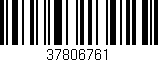 Código de barras (EAN, GTIN, SKU, ISBN): '37806761'