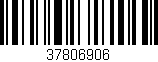 Código de barras (EAN, GTIN, SKU, ISBN): '37806906'