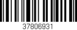 Código de barras (EAN, GTIN, SKU, ISBN): '37806931'