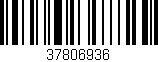Código de barras (EAN, GTIN, SKU, ISBN): '37806936'