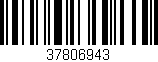 Código de barras (EAN, GTIN, SKU, ISBN): '37806943'