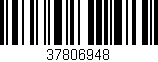 Código de barras (EAN, GTIN, SKU, ISBN): '37806948'