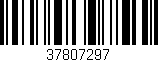 Código de barras (EAN, GTIN, SKU, ISBN): '37807297'
