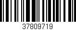 Código de barras (EAN, GTIN, SKU, ISBN): '37809719'