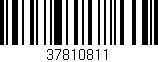 Código de barras (EAN, GTIN, SKU, ISBN): '37810811'
