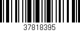 Código de barras (EAN, GTIN, SKU, ISBN): '37818395'