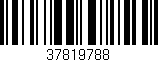 Código de barras (EAN, GTIN, SKU, ISBN): '37819788'