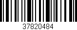 Código de barras (EAN, GTIN, SKU, ISBN): '37820484'