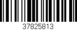 Código de barras (EAN, GTIN, SKU, ISBN): '37825813'