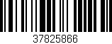 Código de barras (EAN, GTIN, SKU, ISBN): '37825866'