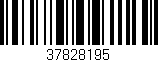 Código de barras (EAN, GTIN, SKU, ISBN): '37828195'